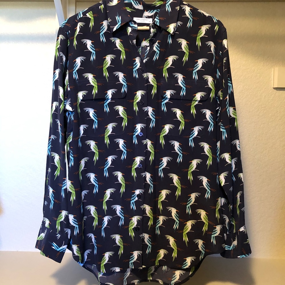 Equipment Silk Blouse